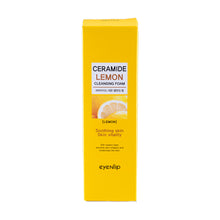 Load image into Gallery viewer, EYENLIP Ceramide Cleansing Foam Lemon 100ML
