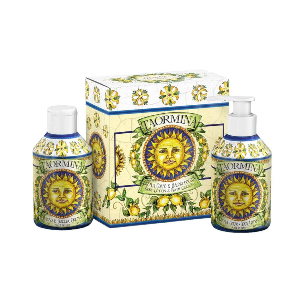RUDY PROFUMI TAORMINA SET 250ml body lotion and 250ml shower gel