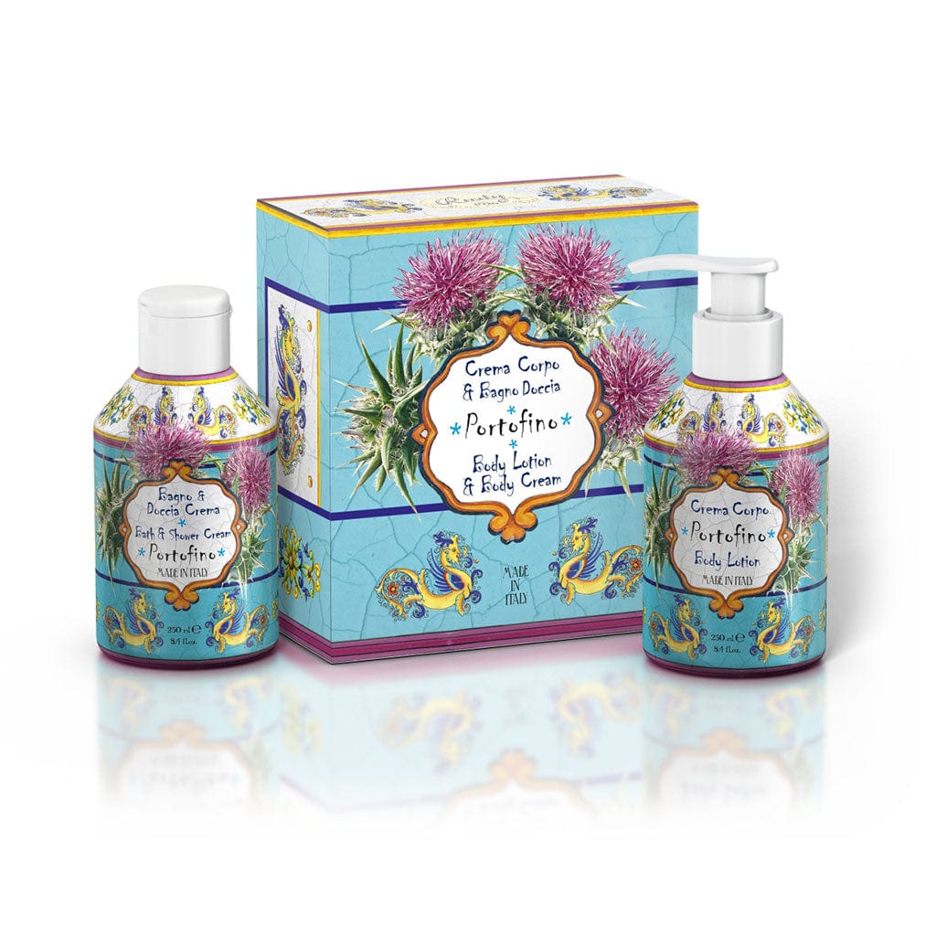 RUDY PROFUMI PORTOFINO SET 250ML BODY LOTION + 250ML SHOWER GEL