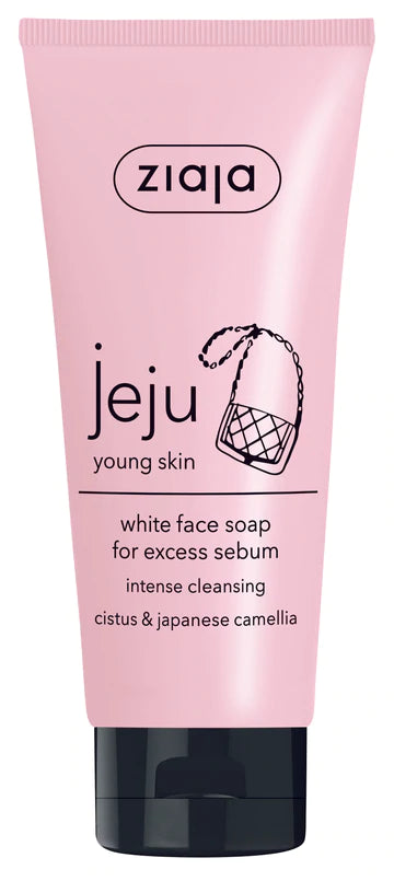 Ziaja Jeju White Face Soap For Excess Sebum 75 ml