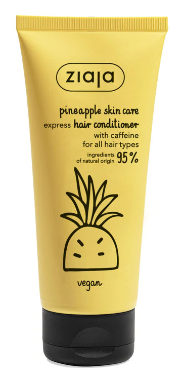 Ziaja Pineapple Hair Conditioner With Caffeine 100ml - TutuLA Beauty