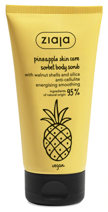 Ziaja Pineapple Sorbet Body Scrub 160ml - TutuLA Beauty