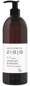 ZIAJA Baltic Home SPA Fit Shower Gel And Shampoo 3 In 1 500ML - TutuLA Beauty