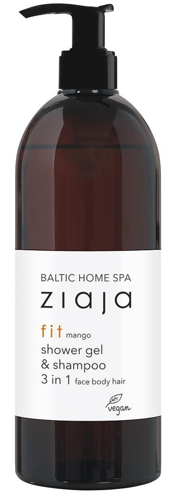 ZIAJA Baltic Home SPA Fit Shower Gel And Shampoo 3 In 1 500ML - TutuLA Beauty