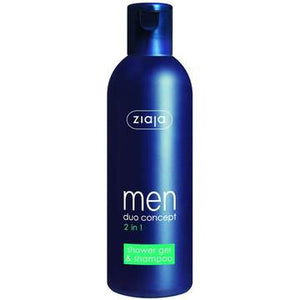 Ziaja Men 2 In 1 Shower Gel & Shampoo 300 ML - TutuLA Beauty