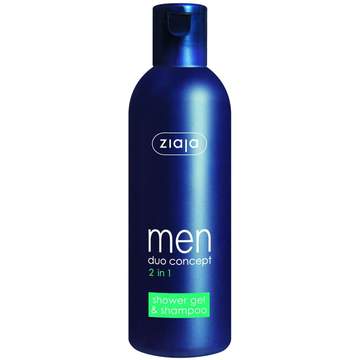 Ziaja Men 2 In 1 Shower Gel & Shampoo 300 ML - TutuLA Beauty