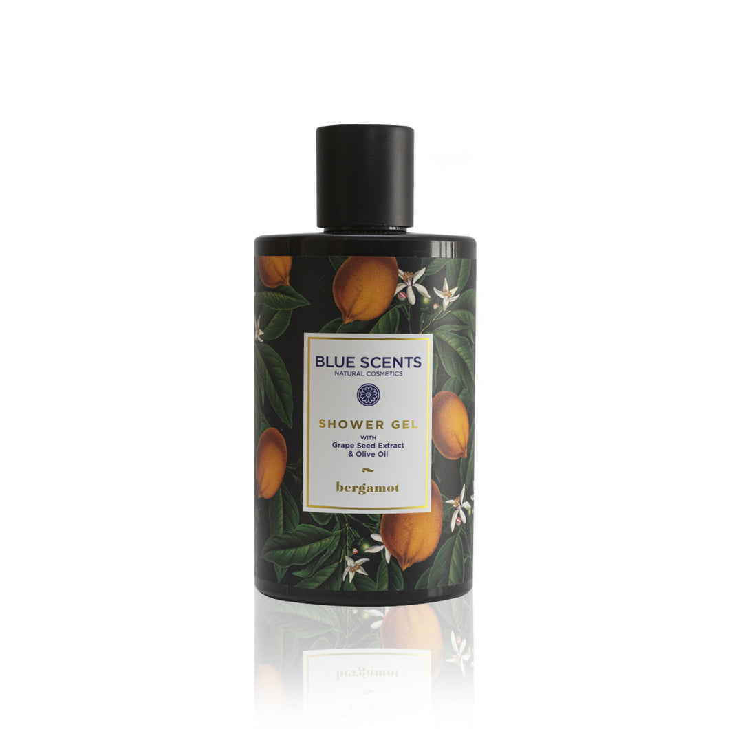 Blue Scents - Shower Gel - Bergamot - 300ML - TutuLA Beauty