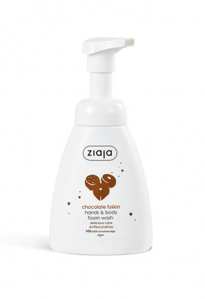 ZIAJA Chocolate Fusion hand & body foam wash 250 ml