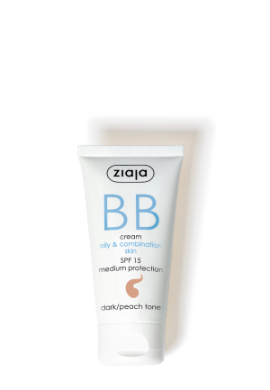 ZIAJA BB cream for oily & combination skin - dark/peach tone 50 ML - TutuLA Beauty