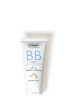 ZIAJA BB cream for oily & combination skin - natural tone 50 ML - TutuLA Beauty