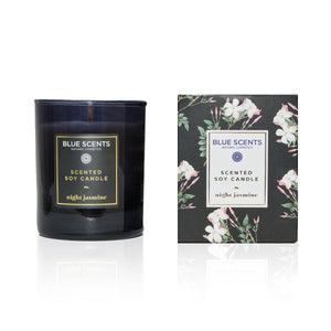 BLUE SCENTS CANDLE NIGHT JASMINE 145GR