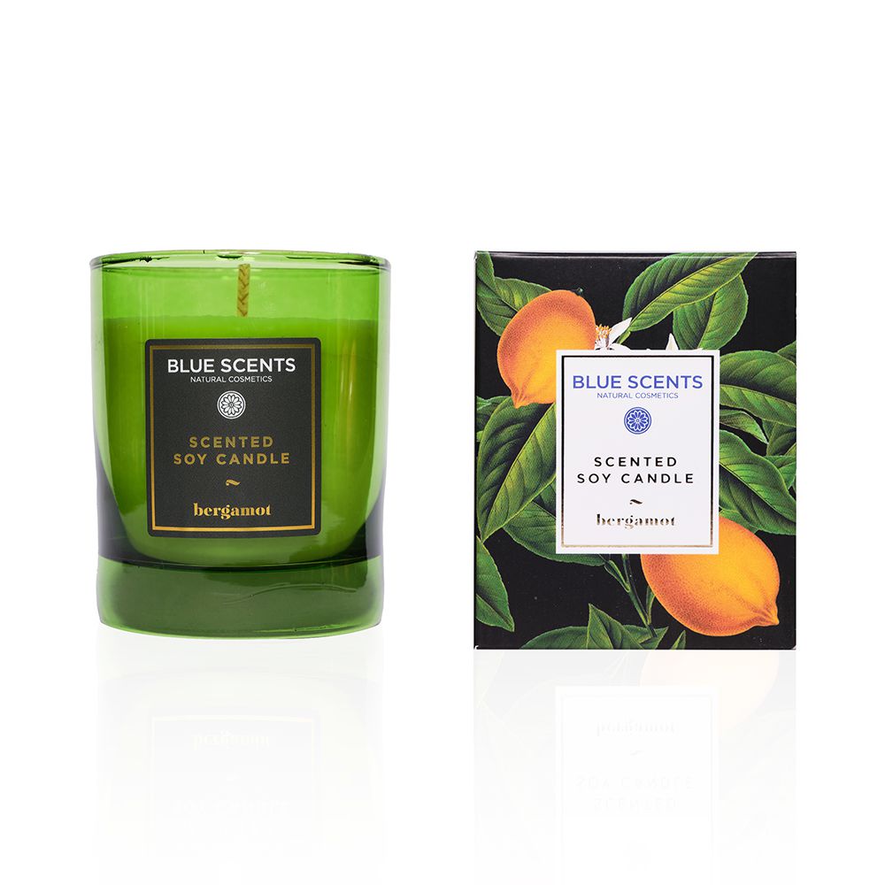 BLUE SCENTS CANDLE BERGAMOT 145GR