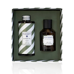 Blue Scents - Gift Set - Olive Oil & Green Pepper - TutuLA Beauty