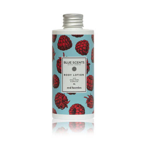 BLUE SCENTS BODY LOTION RED BERRIES 300 ML - TutuLA Beauty