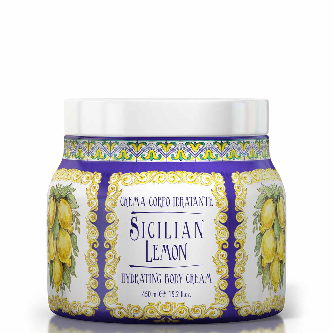 RUDY SICILIAN LEMON MOISTURIZING BODY CREAM 450 ML