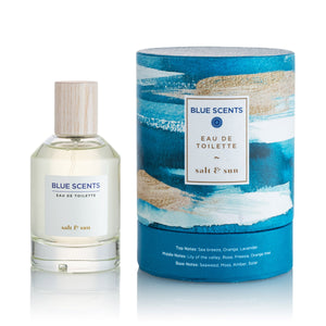 Blue Scents - Eau De Toilette - Salt & Sun - 100ML - TutuLA Beauty