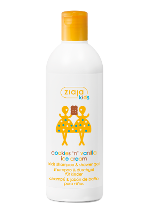 ZIAJA kids shampoo & shower gel cookies 'n' vanilla ice cream 400 ML - TutuLA Beauty