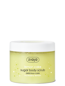 ZIAJA Lemon Cake sugar body scrub 300 ML - TutuLA Beauty