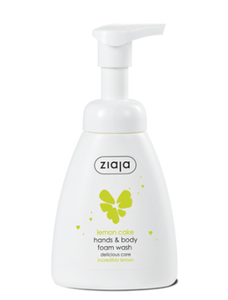 ZIAJA LEMON CAKE hands & body foam wash 250 ML - TutuLA Beauty