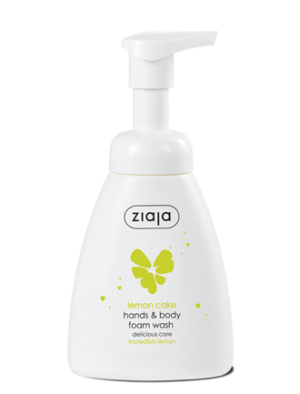 ZIAJA LEMON CAKE hands & body foam wash 250 ML - TutuLA Beauty