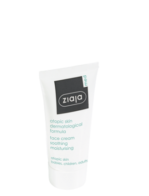 ZIAJA MED face cream soothing, moisturising 50 ML - TutuLA Beauty