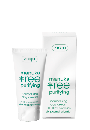 ZIAJA manuka line normalising day cream SPF 10  50 ML - TutuLA Beauty