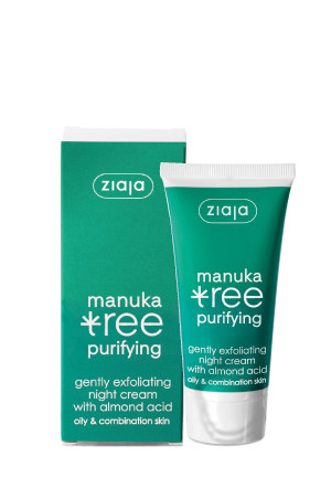 ZIAJA manuka tree line exfoliating night cream 50 ML - TutuLA Beauty