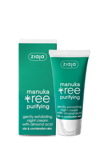 ZIAJA manuka tree line exfoliating night cream 50 ML - TutuLA Beauty