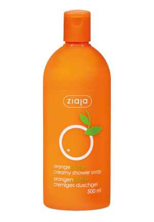 ZIAJA ORANGE BUTTER creamy shower soap 500 ML - TutuLA Beauty