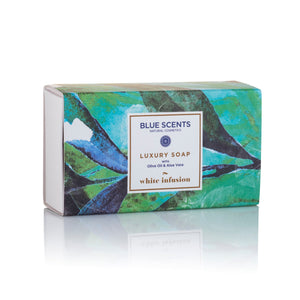 Blue Scents - Soap - White Infusion - 150GR - TutuLA Beauty