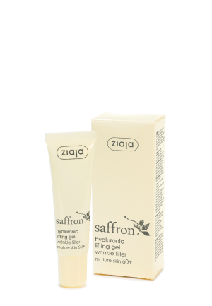 ZIAJA saffron line for ages 60+ hyaluronic lifting gel 30 ML - TutuLA Beauty