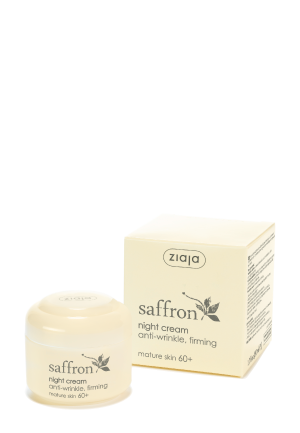 ZIAJA saffron line for ages 60+ night cream anti-wrinkle, firming 50 ML - TutuLA Beauty