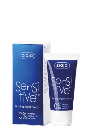 ZIAJA SENSITIVE SKIN LINE firming night cream 50 ML - TutuLA Beauty