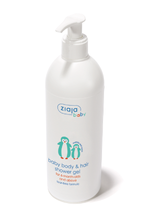 ZIAJA baby body & hair shower gel 400 ML