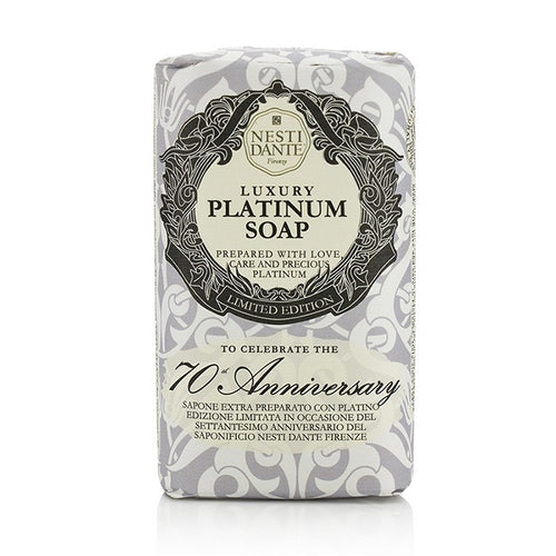 Nesti Dante 7070 Anniversary Luxury Platinum Soap With Precious Platinum (Limited Edition) 250g - TutuLA Beauty