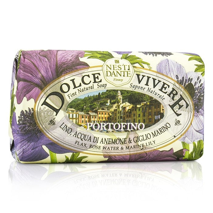 Nesti Dante Dolce Vivere Fine Natural Soap - Portofino - Flax Rose Water & Marine Lily 250g - TutuLA Beauty